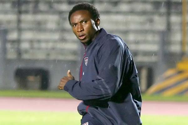USMNT soccer player Jeff Cunningham.