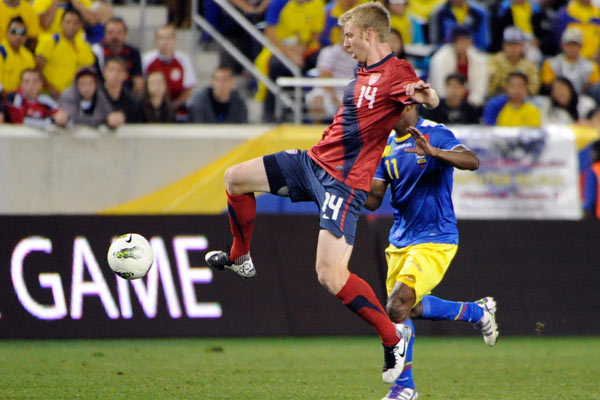 USMNT soccer player Tim Ream. Credit: Howard C. Smith - ISIPhotos.com