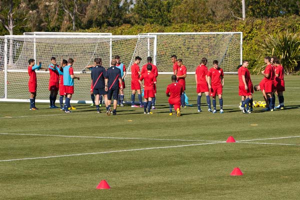 usmnt soccer drills training camp