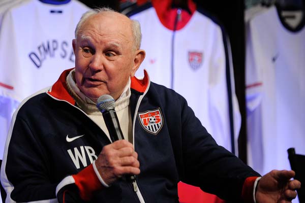 USMNT soccer player Walter Bahr.