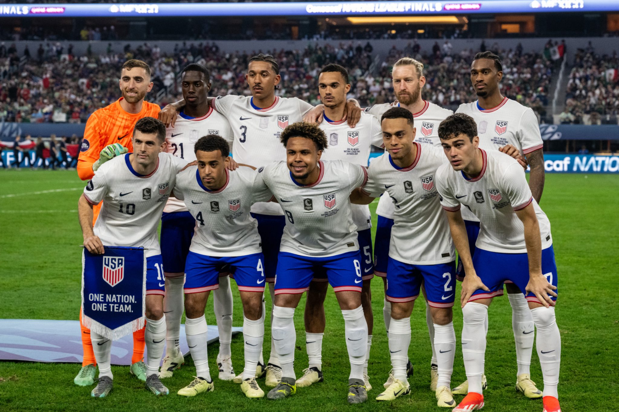 Mexico 0 USMNT 2, Concacaf Nations League final US Soccer Players