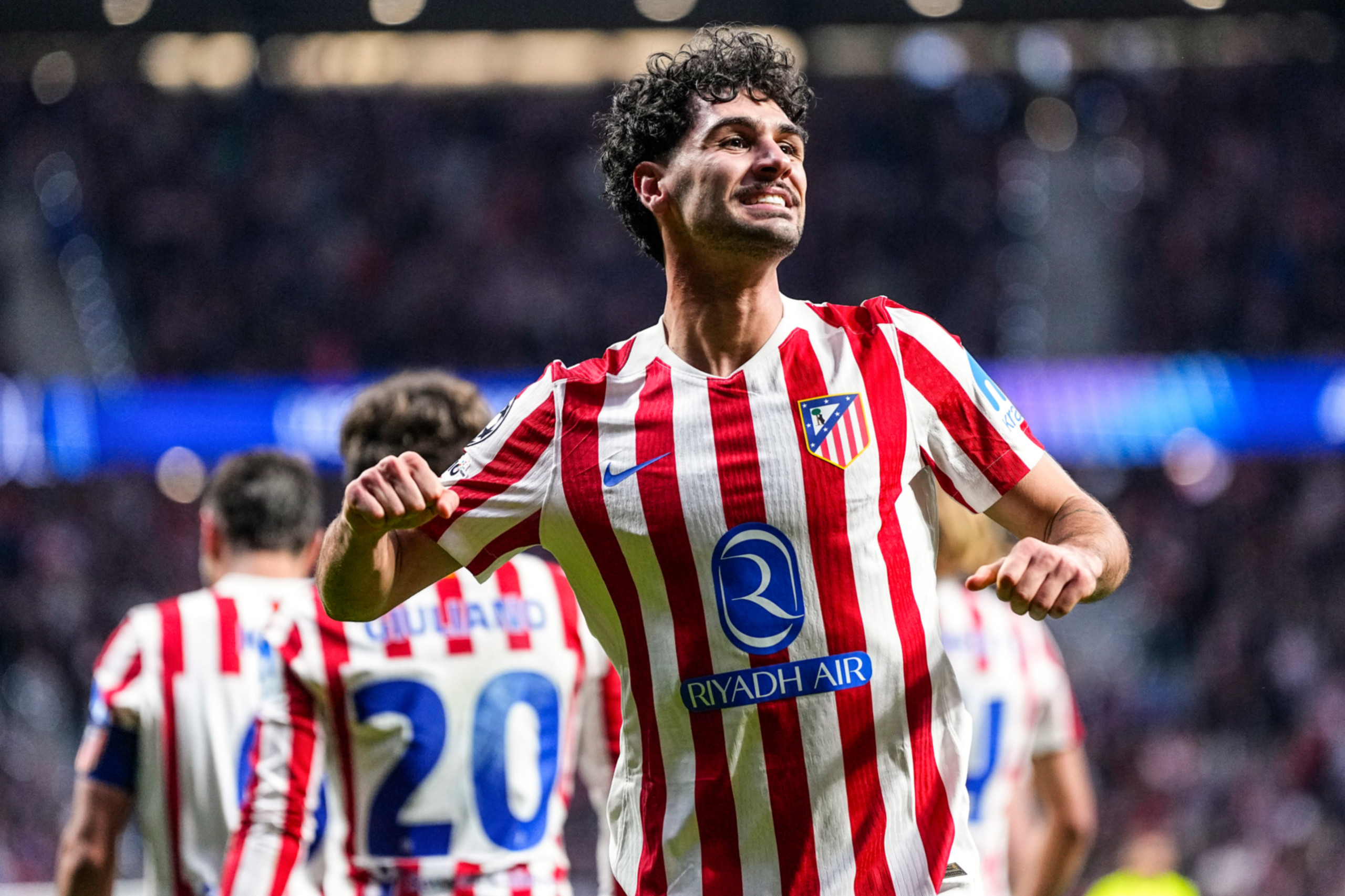 Atletico Madrid player Johnny Cardoso