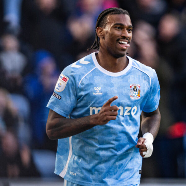 Coventry City forward Haji Wright
